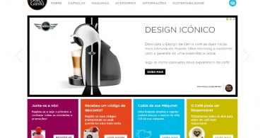 Nescafé Dolce Gusto tem novo site
