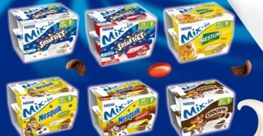 Nestlé lança nova marca de iogurtes bi-compartimentados