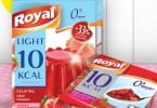 Royal lança gama de gelatinas em pó com 10 kcal por porção