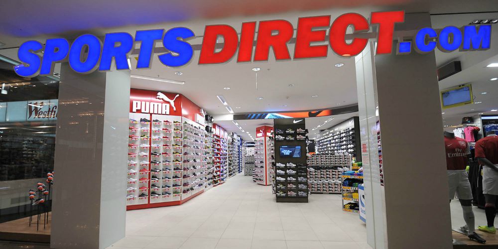 Click & collect impulsiona vendas online da Sports Direct Distribuição Hoje