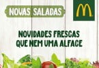 novas saladas McDonalds Verão