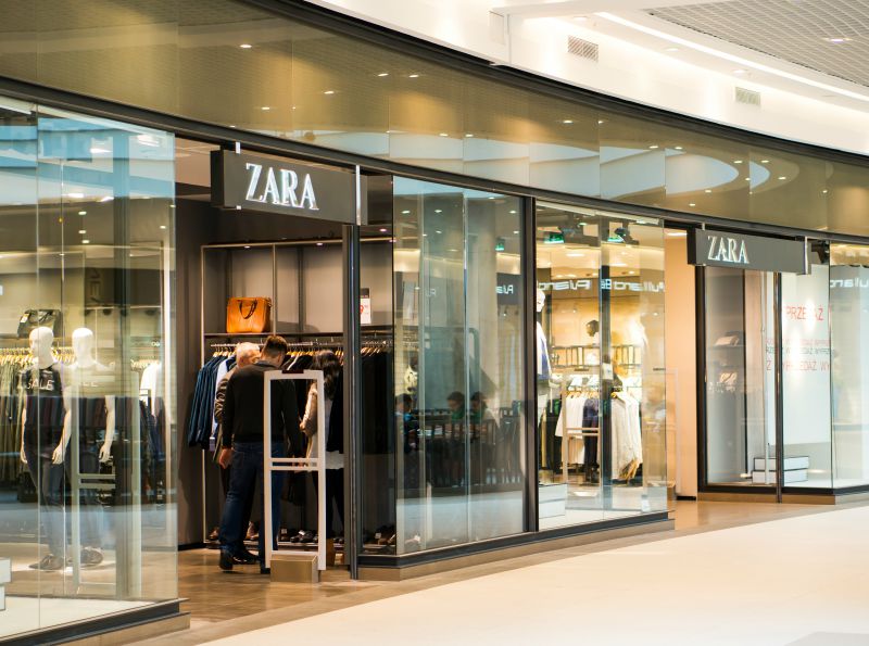 Zara loja Setembro  Distribuição Hoje