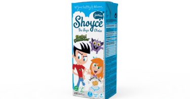 Shoyce e Nutri Ventures bebida para crianças