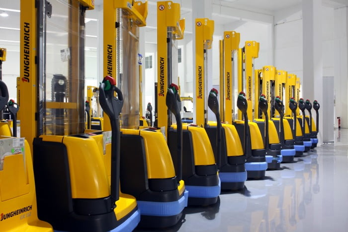 Jungheinrich novas instalações Mem Martins