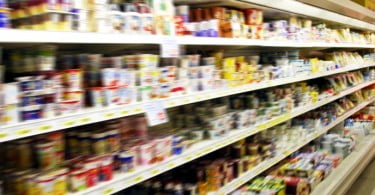 linear de supermercado