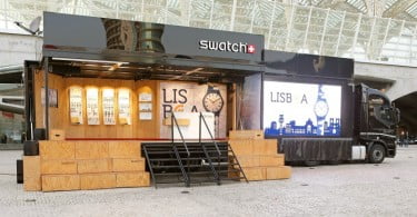 Swatch pop up store