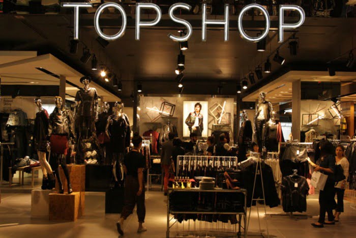 Topshop loja