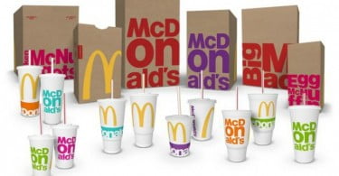 embalagens McDonalds