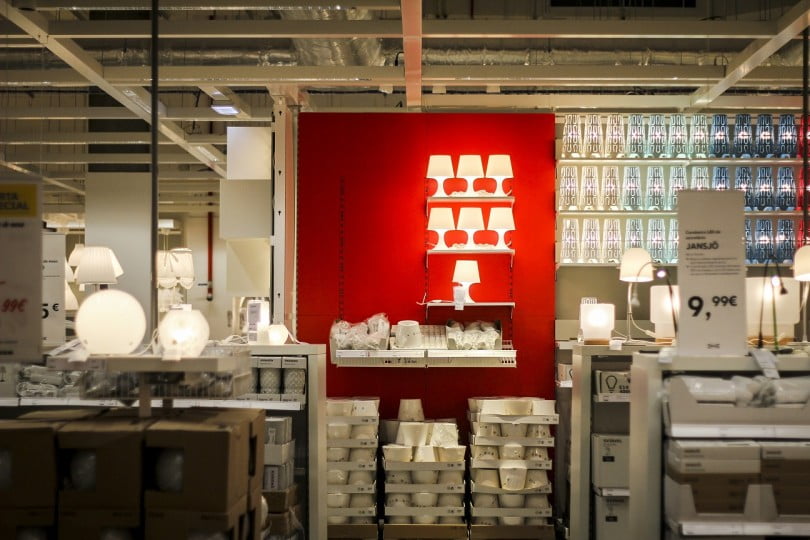 loja IKEA - interior