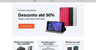 Sony Mobile loja online Portugal