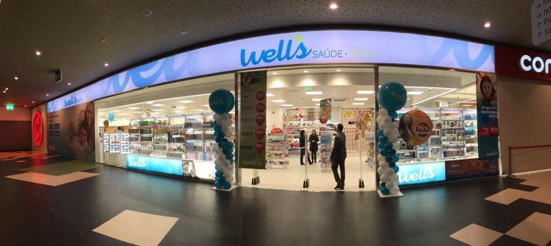 Wells centro comercial Nova Arcada