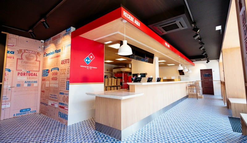 Dominos Pizza Algés Distribuição Hoje