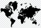 mapa mundo Distribuição Hoje