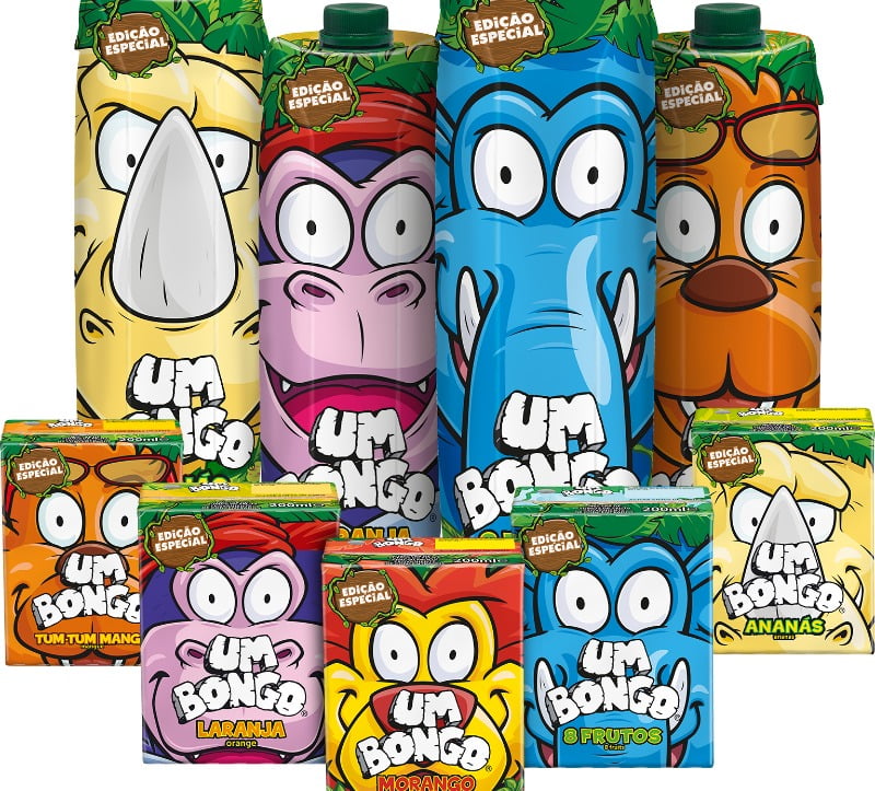 Um Bongo embalagens edição especial Distribuição Hoje