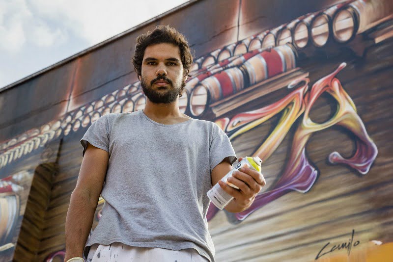 Adega Fiuza graffiti Distribuição Hoje