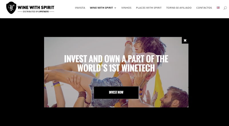 Wine With Spirits crowdfunding Distribuição Hoje