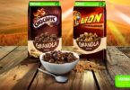 cereais Chocapic e Lion com granola Distribuição Hoje