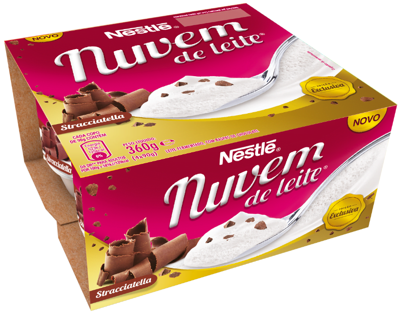 iogurtes Nuvem de Leite da Nestlé