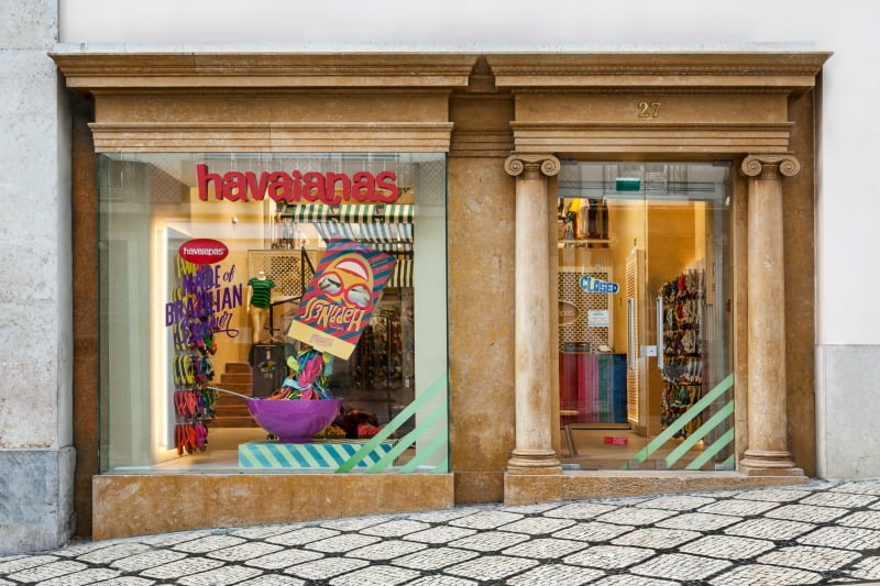 Havaianas abre nova loja no coração de Lisboa