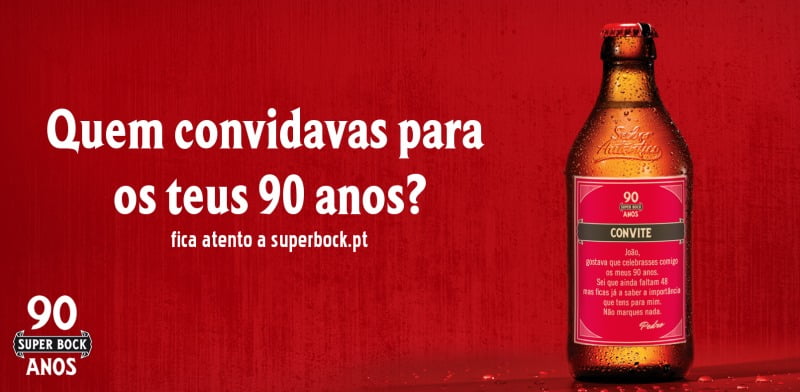 Super Bock celebra 90 anos