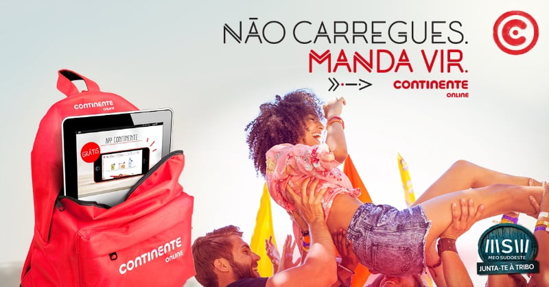 Continente Online vai entregar compras no MEO Sudoeste