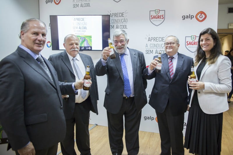 Sagres, Brisa e Galp sensibilizam portugueses para condução ‘sem álcool’