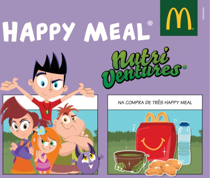 McDonald’s e Nutri Ventures juntas para promover alimentação saudável