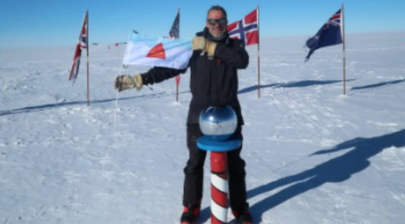 Delta Cafés desafia alpinista a escalar o Pólo Sul por uma causa social