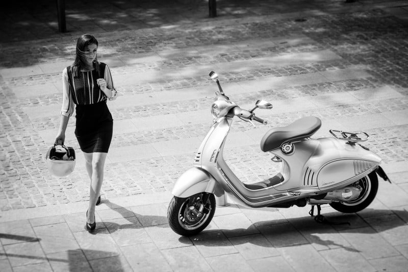 Vespa alia-se à moda nacional