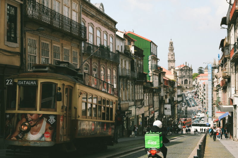 Uber Eats Porto Distribuição Hoje