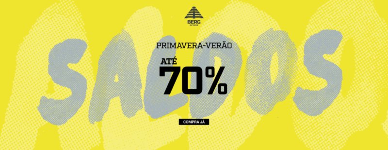 Berg Outdoor lança campanha de saldos