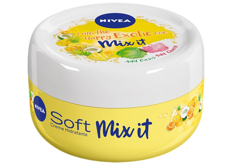 Nivea lança três novas fragrâncias de Nivea Soft