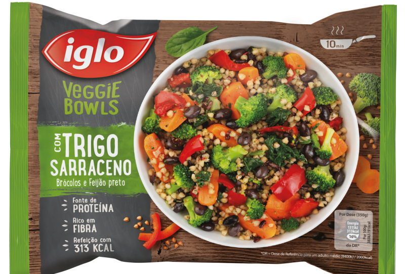 Iglo lança Veggie Bowls