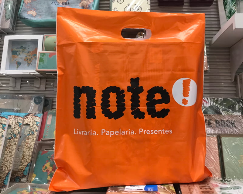 Note! lança novos sacos de plástico 100% recicláveis