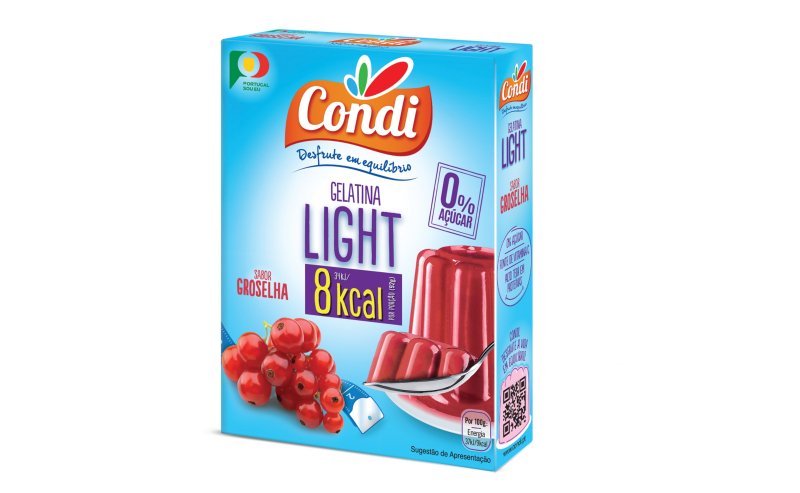 Condi lança Gelatina Light Groselha