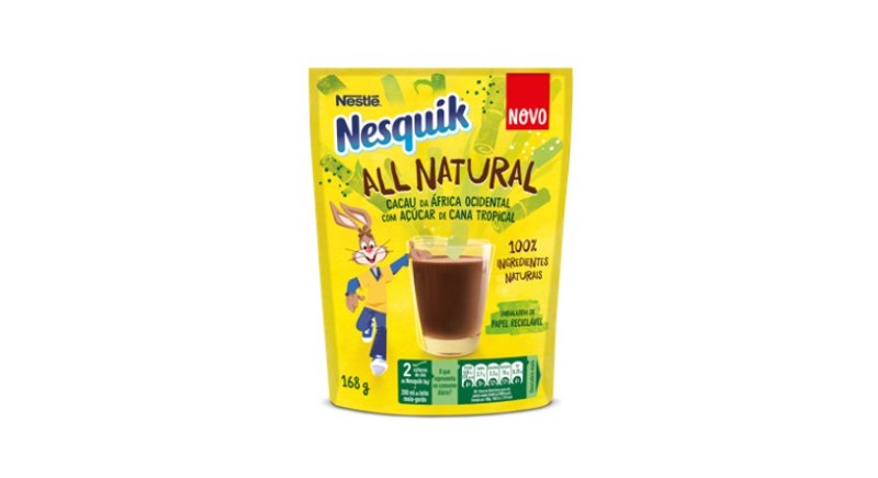 Nestlé lança novo achocolatado em embalagens de papel reciclável
