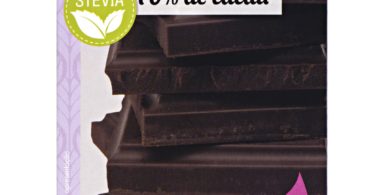 Chocolate Preto AdoÃ§ado com Stevia Pura Vida g