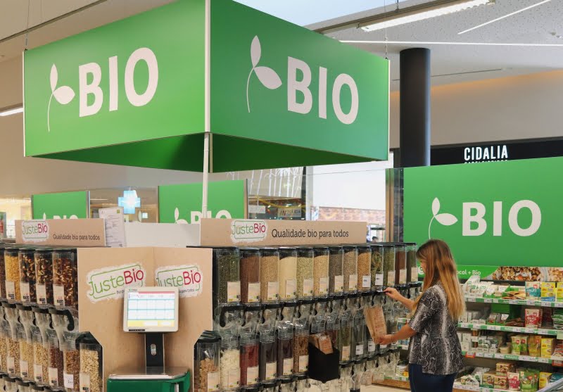 Auchan com produtos biológicos da JusteBio