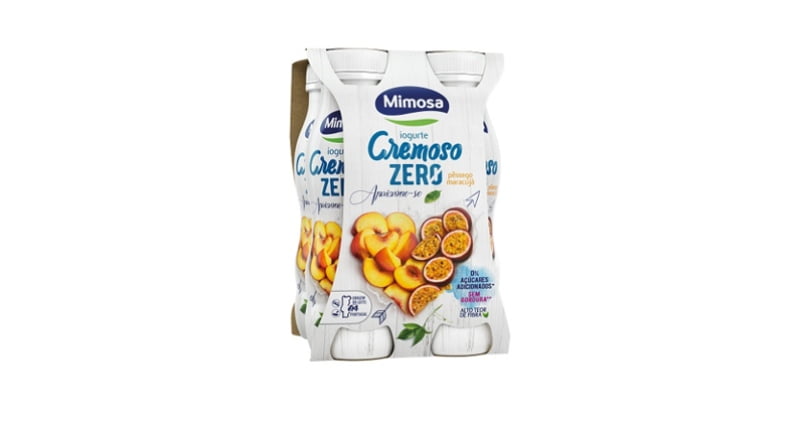 Mimosa lança gama de iogurtes líquidos Cremoso Zero