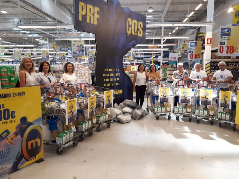 Makro oferece 29 cabazes a instituições de solidariedade social