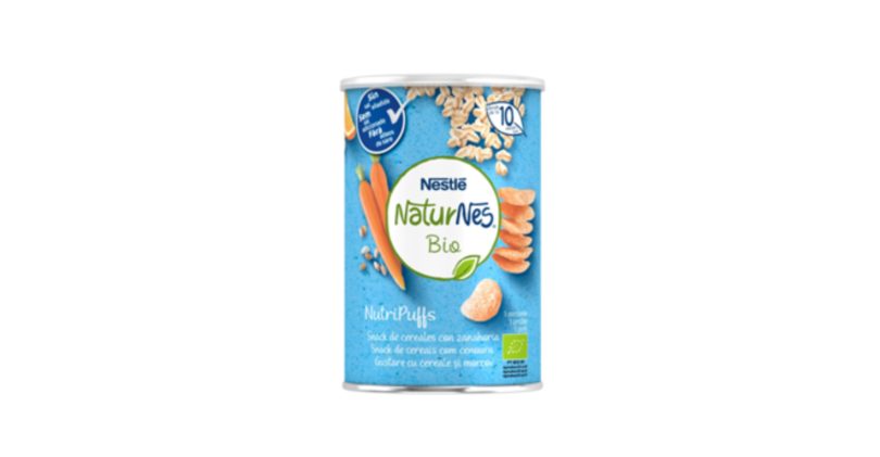 Nestlé lança novos snacks biológicos para bebés