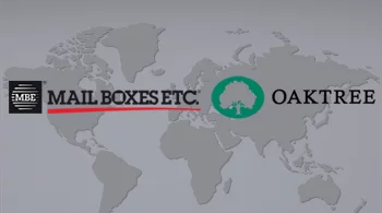 Oaktree adquire participação até 40% na Mail Boxes Etc