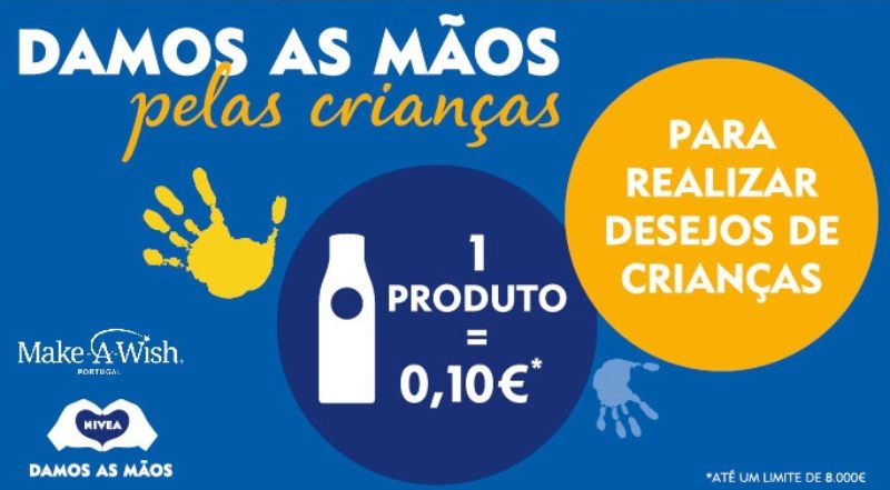 Nívea junta-se à Make-a-wish Portugal para ajudar a realizar desejos de crianças