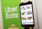 Uber Eats app and logo