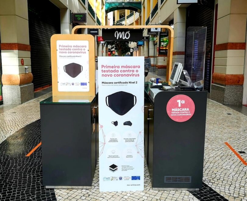 MO abre pop-up stores para venda de máscaras