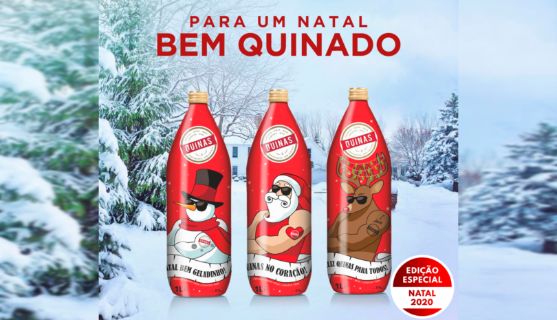 Cerveja Quinas lança edição especial de Natal - Distribuição Hoje