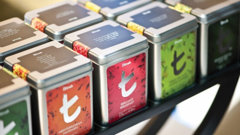 Chás e infusões Dilmah