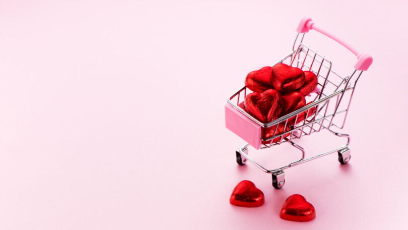 Compras para o dia dos namorados