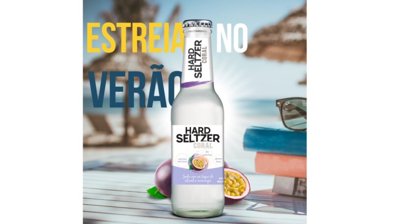 Coral lança hard seltzer de maracujá