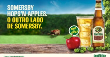 Somersby revela nova aposta para o mercado português: Sidra com lúpulo - Somersby Hops’N Apples